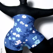 Black Nana figure "Autumn" SL Hight 45cm/ 17.7 inches