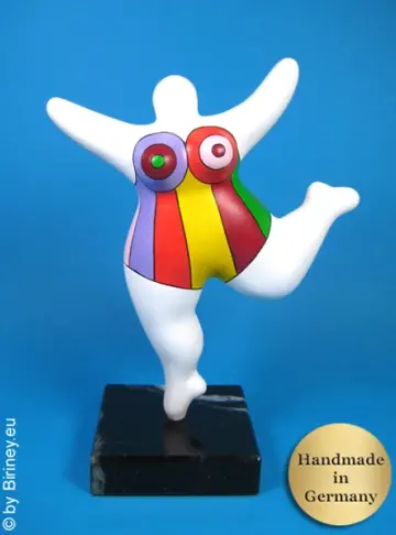 B-Ware: Mini-Nana "Sophie" 19cm auf Natursteinsockel