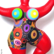 red Nana figure "Klimt" SL Hight 33cm/ 13 inches