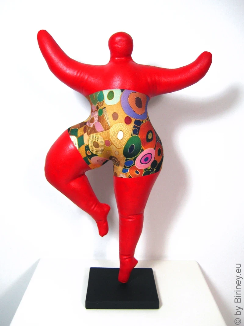 red Nana figure "Klimt" SL Hight 33cm/ 13 inches