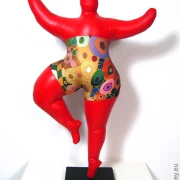 red Nana figure "Klimt" SL Hight 33cm/ 13 inches