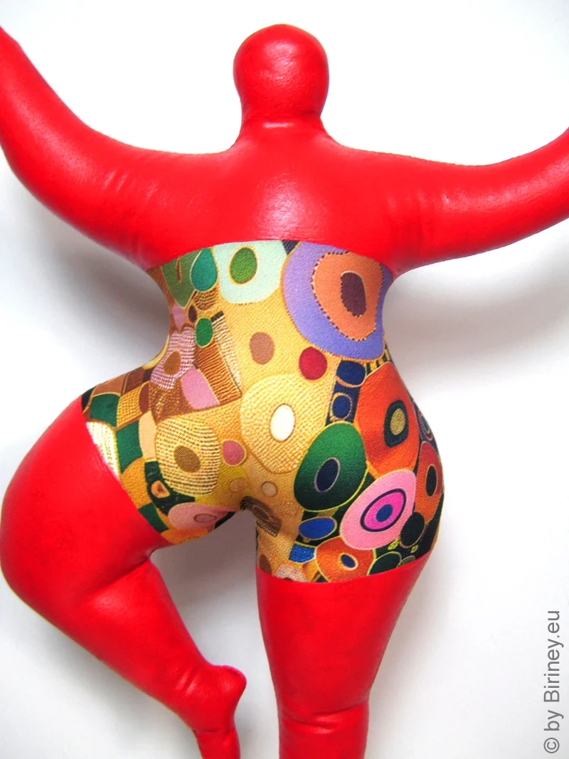 red Nana figure "Klimt" SL Hight 33cm/ 13 inches