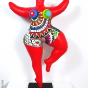 red Nana figure ornaments SL Hight 33cm/ 13 inches