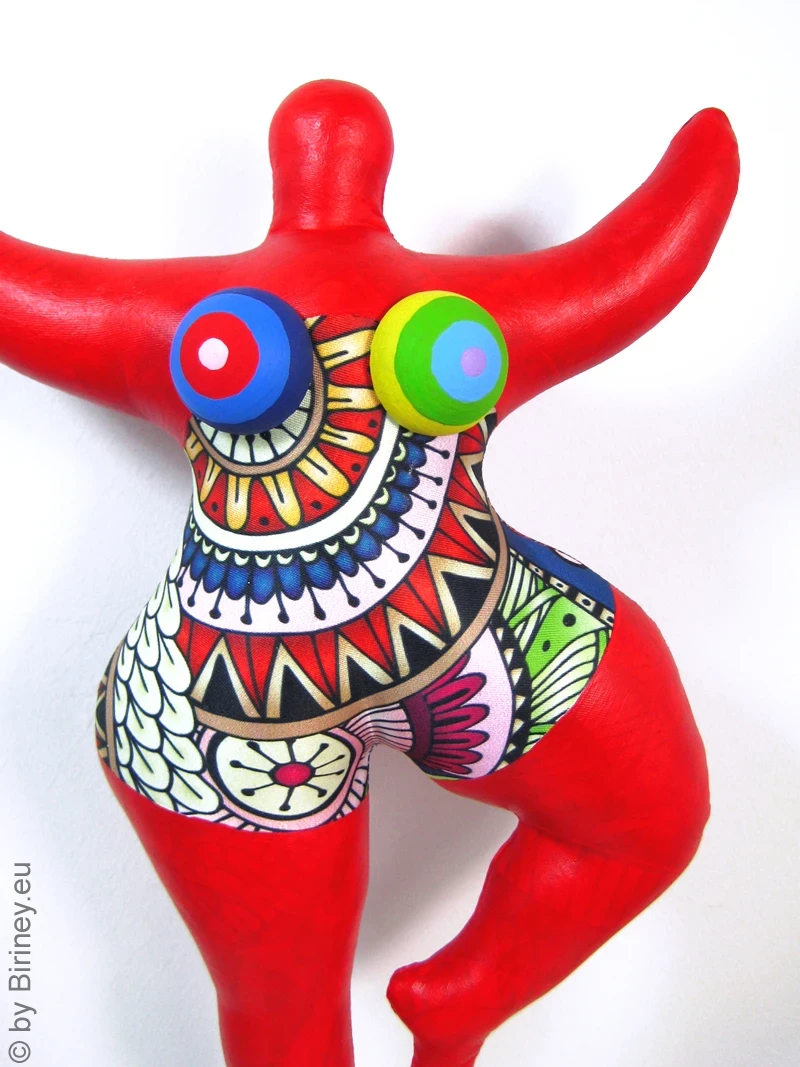 red Nana figure ornaments SL Hight 33cm/ 13 inches