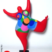 Red Nana figure SL Unique! Height 17 inches/43cm Lightweight